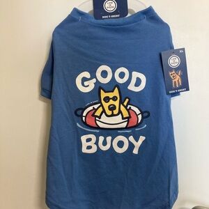 NEW XL “Good Buoy” Blue Dog T-Shirt by Life is Good